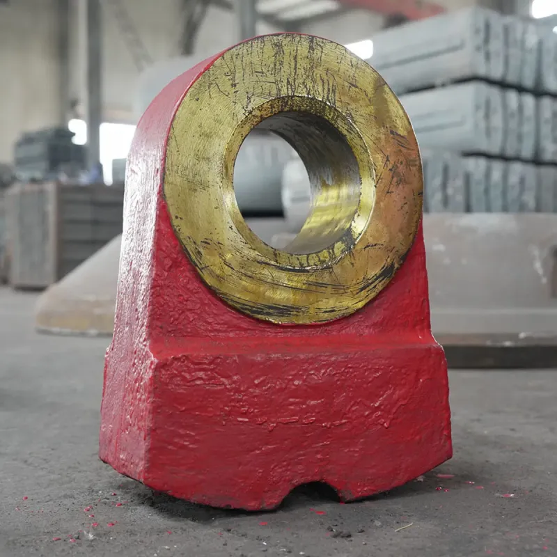 High Chromium Cast Iron Crusher Hammer Head for Mining Machinery