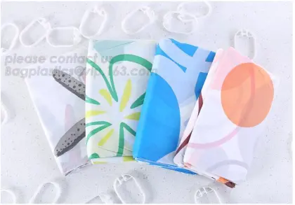 hotel shower curtain, Bathroom Use Decorative Bath Curtain, pvc home goods shower curtains