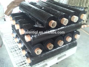 Agriculture black plastic PE reflective mulch film Henan manufacturer