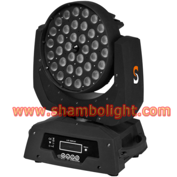 36PCS*10W RGBW 4 in 1 LED Moving Head Zoom for Stage Light