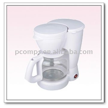 Plastic electric Coffee Maker with indicator light