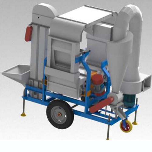 Máquina de limpieza de semillas de lino de alta pureza 8t