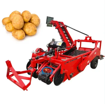 Hot Sale Agro Machines: Efficient Double Row Small Potato Harvester