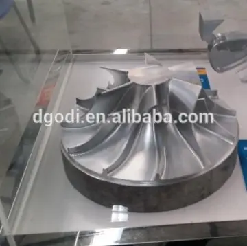 types of small water pump impellers with material of stainless steel and titanium