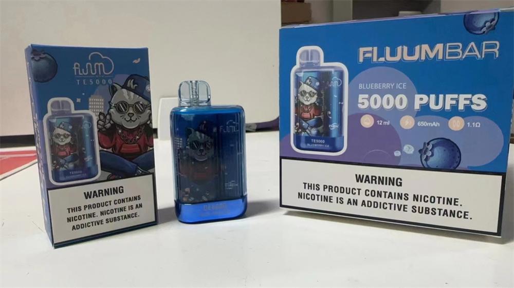 Nhãn tùy chỉnh fluum thanh te5000 thiết kế vape