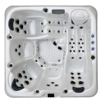 Luxus -Spa 5 Person 2,2 m quadratischer Whirlpool