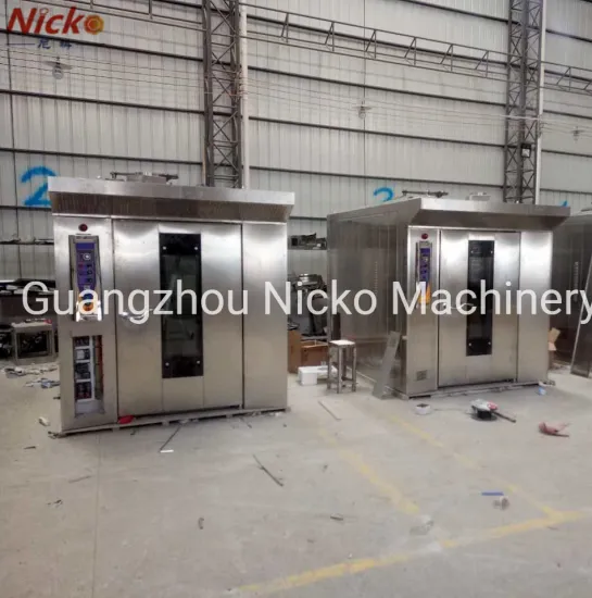Catering Equipment Bread Bakery Equipment Stainless Steel Rotary Gas Oven