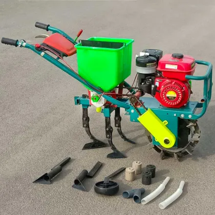 Household Micro-Tiller: Mini Chain Track Cultivator