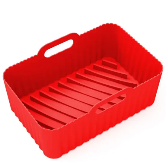 Hot Sale Food Safe Non-Stick Easy-Clean Silicone Air Fryer Liner