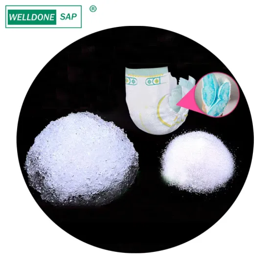 Water Absorption Sodium Polyacrylate Powder Price for Baby Diapers