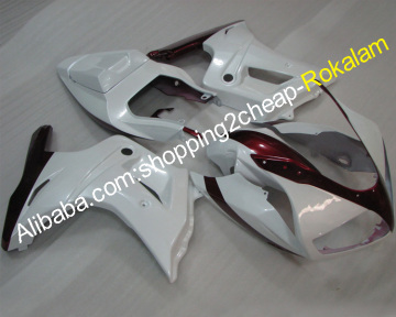 New Design White Red Bodyworks Motorcycle Fairing Kit for SV650/SV650S 03-13