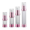 30 ml PP Airless Bottle Round Pump Cosmetic Packaging