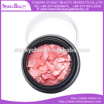3D Nail Art Sea Shell Paper Sticker In Jar