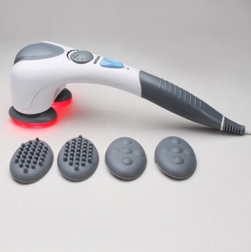 Dual heads massage hammer, handheld massager, infrared massager factory