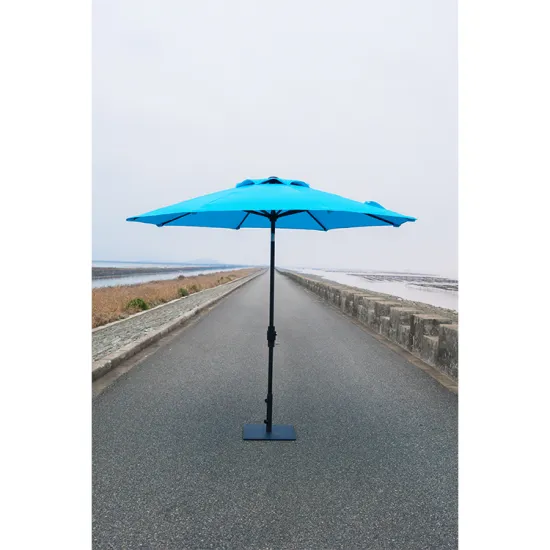 MIA Luxury Garden Aluminum Pole Umbrella for Hotels, Beaches, and Cafes