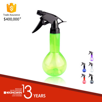 Green Transparent 300ml Plastic Spray Bottle