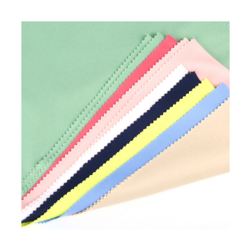 100% Polyester Interlock Jersey Sublimation Blank White Fabric untuk T-shirt 150GSM