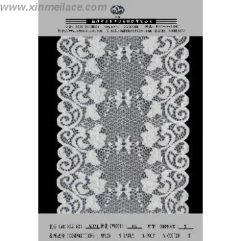 16cm nylon spandex lace for lingerie and swimwear