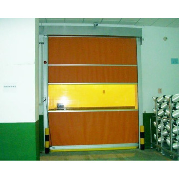 PVC függöny automata nagy sebességgel gördülő ajtó