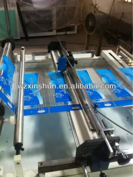 Side and Bottom Sealing Plastic Bag Forming Machine