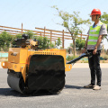 Seiko Build 550kg Roller de estrada vibratório Roller de aço compacto tambor duplo de aço