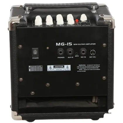 15 Watts Multi Functional Amplifier - OEM/ODM Guitar Amp
