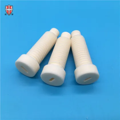 dielectric abrasive alumina ceramic nut bolt screws