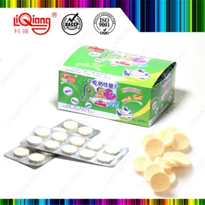 Hight Quality Foods A.S.E dry Milk Tablet Candy