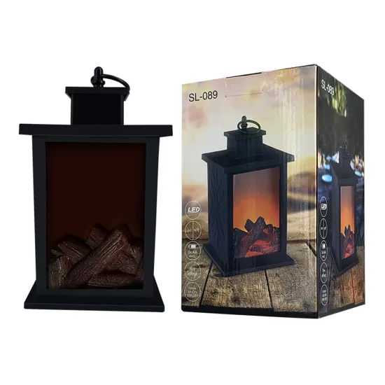 Retro Atmosphere LED Simulation Flame Lamp for Autumn and Winter Decoration