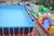 Outdoor Gaint Mental Frame Swimming Pool Intex Pool for sale