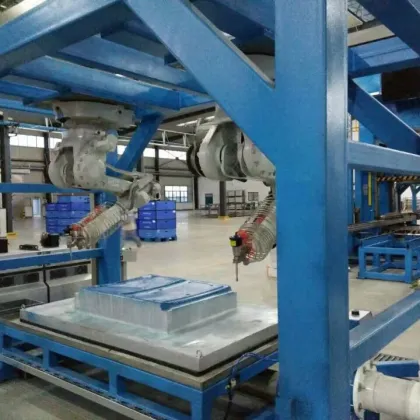 Industrial Robotics in Water Jet Cutting with Robot YC WATERJET