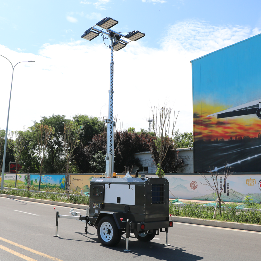 Portable High Mast Lighting Tower