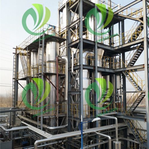 Высокоэффективная усовершенствованная система испарения MVR