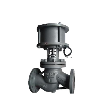 Electric Operated Stop Valve with Cast Steel Body and Actuator for Globe Valve Control