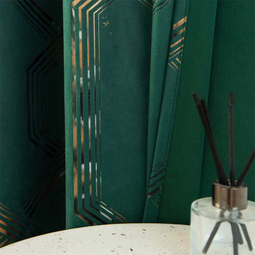 Polyester Softness Bronzing Velvet Sofa Fabric