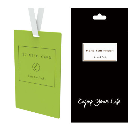 Экологически чистые ароматические бумажные карты для помещений