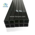 High quality hollow 3k carbon fiber rectangular tubes