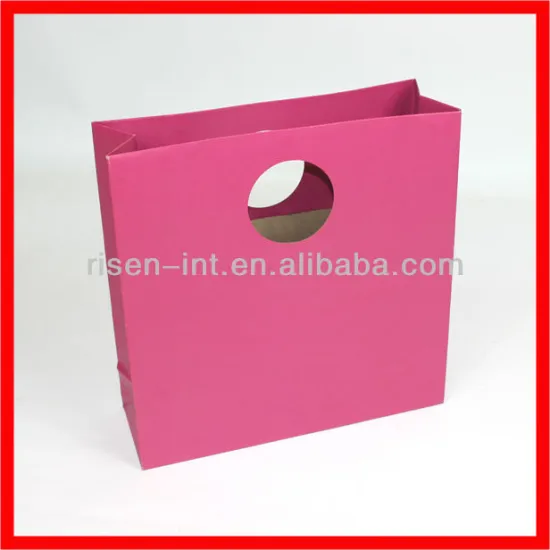 Luxury clothes kraft brown paper bag