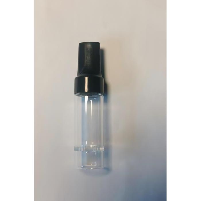 Tubo de aromaterapia de vidrio transparente de alta calidad