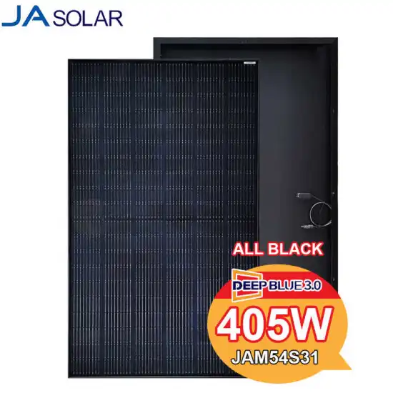 Ja Brand JAM54S30 405W Full Black Half Cell Solar Panel