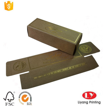 Flat Foldable Sunglasses Box with Gold Stamping Logo