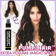 PUMP-HAIR Extra-Volume Magic Spray Hair spray Hair Styling Spray Strong Hair Styling Gel Contains Dense Hair Fibers Spray