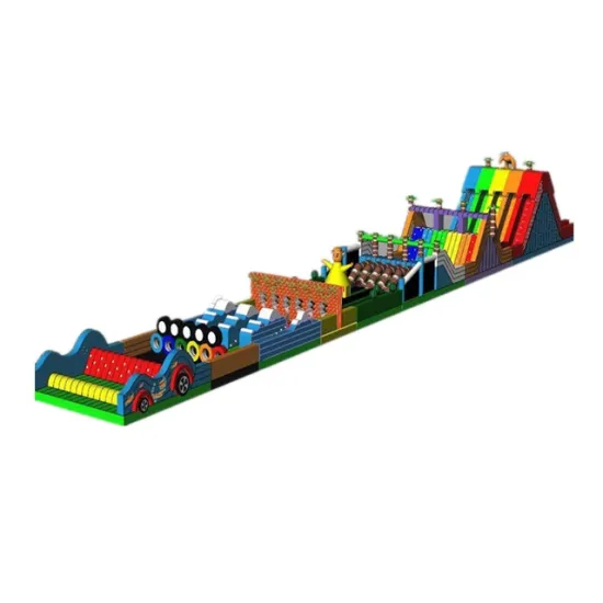Giant Inflatable Obstacle Course for Adults: Outdoor Sports and Bouncy Castles for Sale