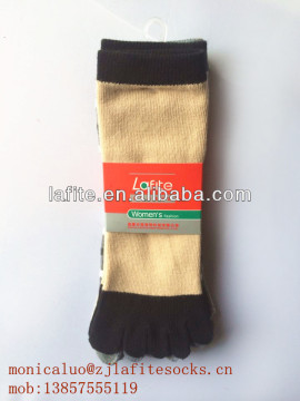 fashion cotton toe sock