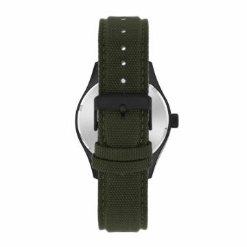 GREEN CANVAS WATCH FOR MEN
