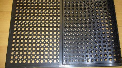 High Drainage Rubber Matting,High Quality Anti-Slip Rubber Sheet /Wide & Fine Ribbed Rubber Sheet