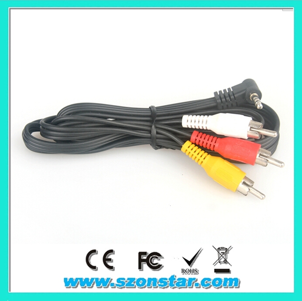 3.5mm to 3RCA Audio Cable