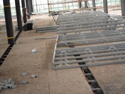 oriented strand board for construction