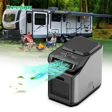 Treeligo 2024 48V Portable Mini Air Conditioner - Low Noise for Indoor/RV Use