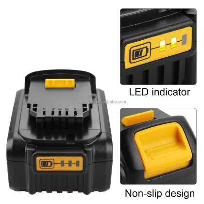 HOT Sale 20V 5000mAh Power Replacement Battery for Dewalt DCB200 DCB201 Cordless Drill
